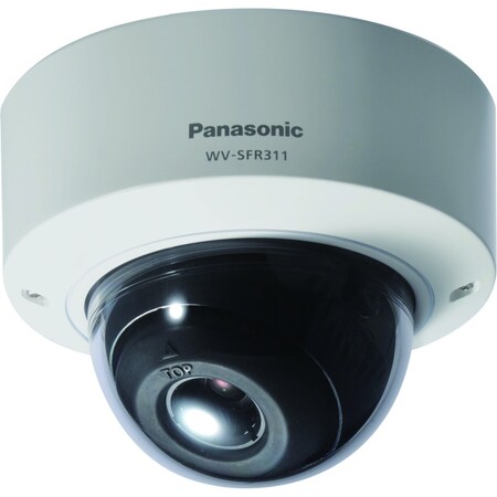 Panasonic 720P Indoor Vandal Dome Network Camera, Mechanical D/N WV-SFR311